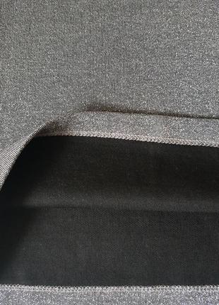 Спідниця з еластичної блискучої тканини6 фото