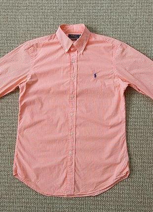 Ralph lauren slim fit сорочка оригінал (m)