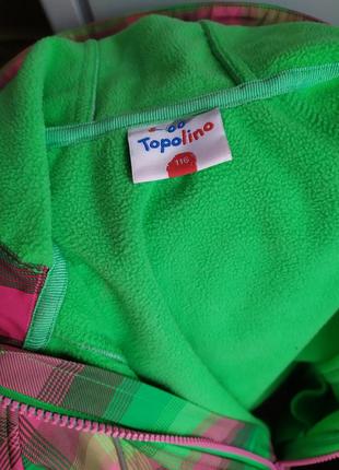 Куртка, ветровка softshel topolino 116 р.3 фото