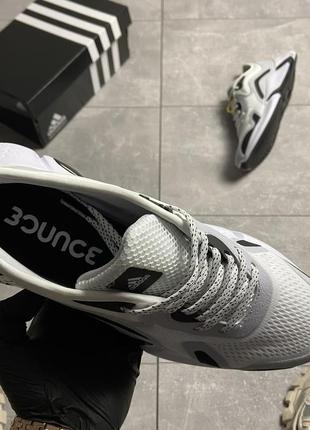 Мужские кроссовки adidas alpha bounce white grey 41-42-43-44-455 фото