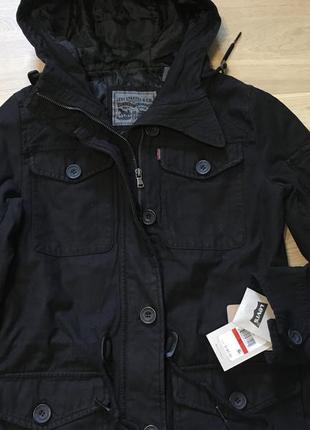 Levi’s (оригинал). новая парка утеплённая куртка пальто woolrich xs-s4 фото