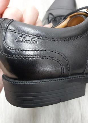 Мужские кожаные туфли clarks4 фото