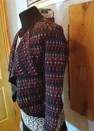 Прелестный пиджак - жакет без застежки бренда h&m, р. 462 фото