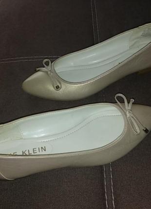 Лодочки балетки  туфли anne klein