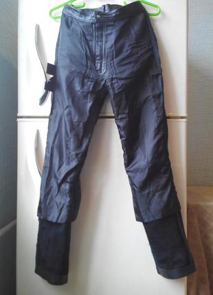 Кожаные брюки raberg, 27 размер, s9 фото