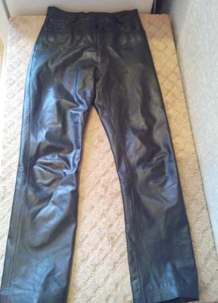 Кожаные брюки raberg, 27 размер, s3 фото