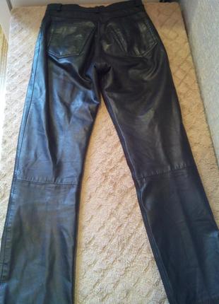 Кожаные брюки raberg, 27 размер, s4 фото