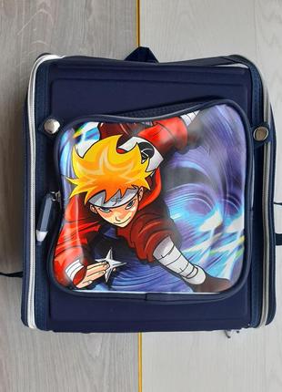 Школьный каркасный рюкзак olli аниме для мальчика1 фото