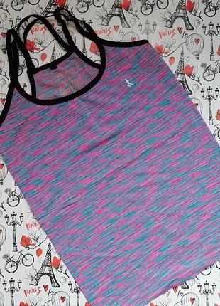 Бесшовная спортивная  майка