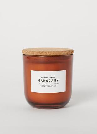 Ароматична свічка h&m home mahogany