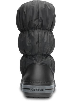 Женские сапоги crocs crocband winter puff boot, 100% оригинал8 фото