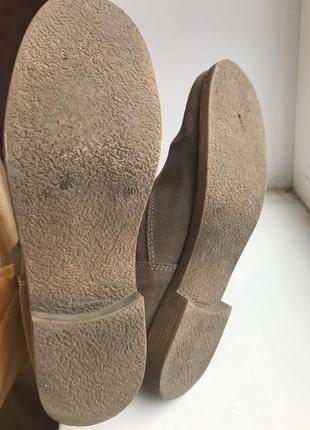 Замшевые ботинки asos, с ремнями челси ankle boots6 фото
