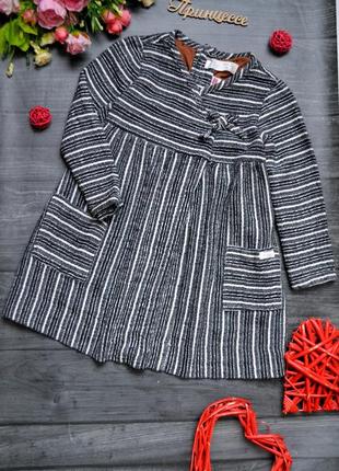 Платье zara baby в полоску 2-3года