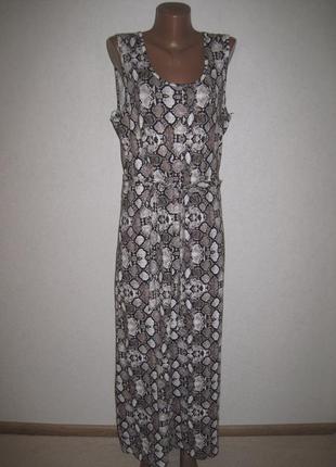 Длинное вискозное платье примарк размер181 фото