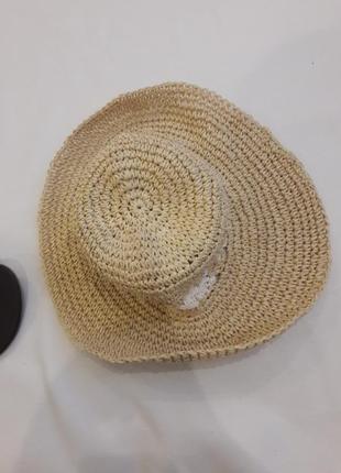 Солом'яний капелюшок, 57см5 фото