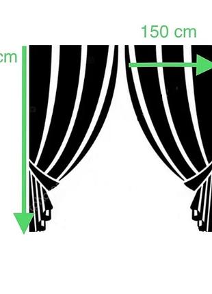 Готові жакардові штори d-15