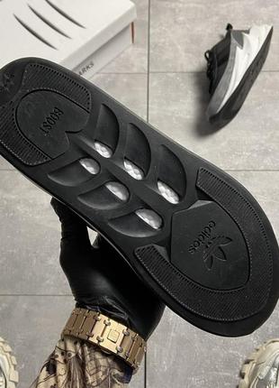Мужские кроссовки adidas sharks grey black  41-42-43-44-455 фото