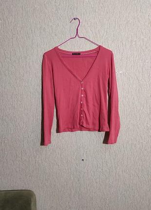 Кофта кольору теракот