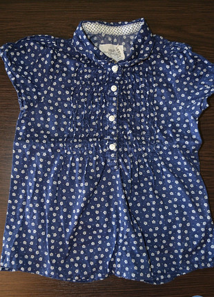 Кофта, блуза, футболка h&m на дівчинку 12-18 місяців