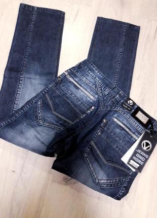 Классические базовые джинсы прямого кроя7 фото