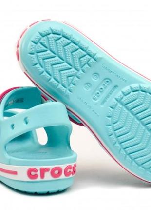 Детские босоножки crocs crocband, 100% оригинал7 фото