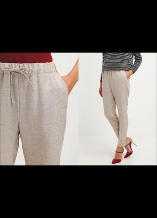 Лёгкие штаны на резинке от vero moda