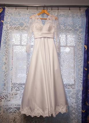 Весільна сукня класика2 фото