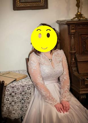 Весільна сукня класика9 фото