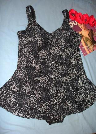 Купальник платье сарафан сдельный размер 54 / 20