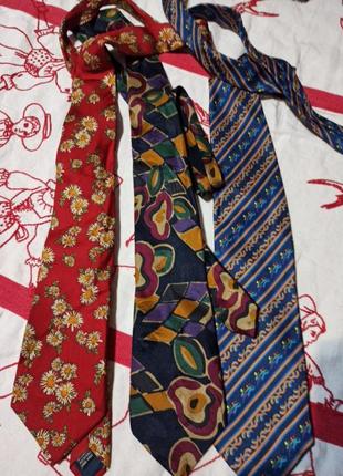 Вінтаж шовк краватки лот