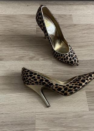 Туфли мех пони d&g 36 размер