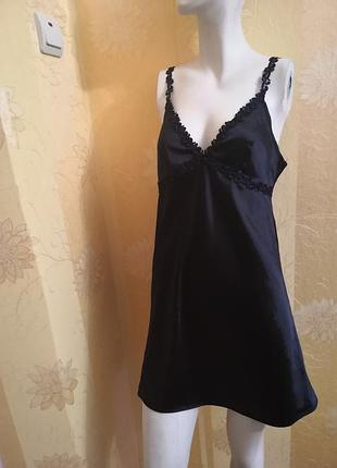 Атласная ночнушка, размер 36/38.