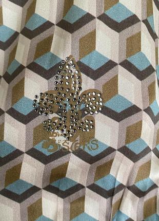 Шёлковая блуза лонгслив премиум бренд размер xl5 фото