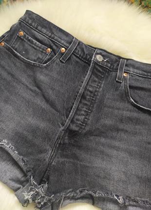 Стильные короткие джинсовые  шорты levis premium 501*в3 фото