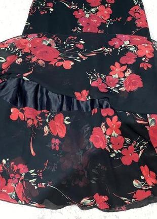 Цветная женская юбка воланами  bonmarche2 фото