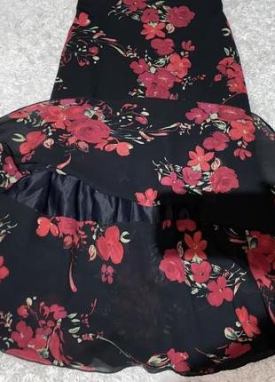 Цветная женская юбка воланами  bonmarche6 фото
