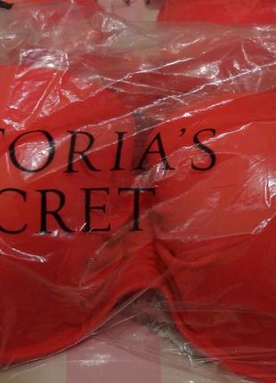 Купальник victoria´s secret оригинал 34с 75с victoria victorias виктория 75б 34b красный5 фото