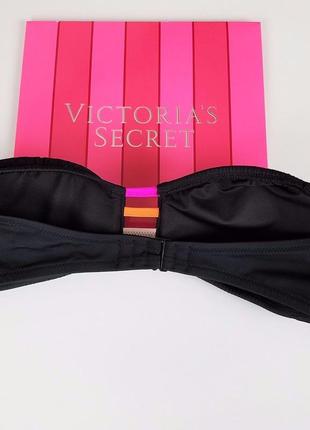 Купальник victoria´s secret xs s m м бандо victoria victorias виктория сикрет черный7 фото