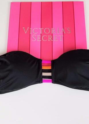 Купальник victoria´s secret xs s m м бандо victoria victorias виктория сикрет черный6 фото