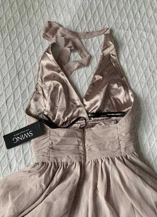 Нежное платье swing 2