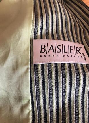 Люксовый  удлиненный пиджак(шерсть и вискоза) от бренда basler3 фото