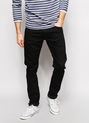 Чорні джинси завужені denim co