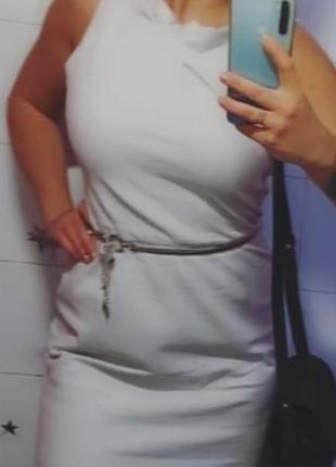 Біле плаття mango