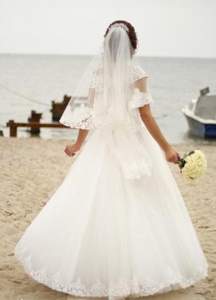 Шикарное свадебное платье, мечта - станет реальностью6 фото
