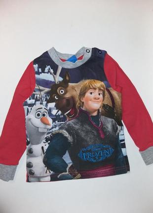 Кофточка реглан frozen олаф на 12-18м