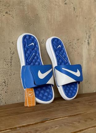 Чоловічі капці nike blue white 40