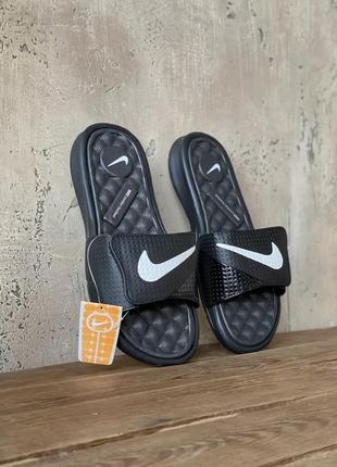 Чоловічі капці nike black 40