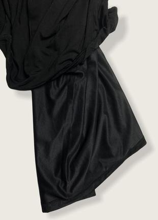 Сукня в обтяжку чорне з довгим рукавом з приємного трикотажу . лиоцел2 фото
