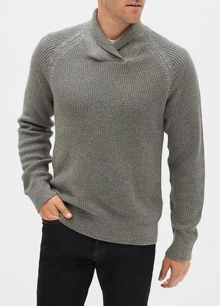 Светр чоловічий gap ribbed pullover sweater
