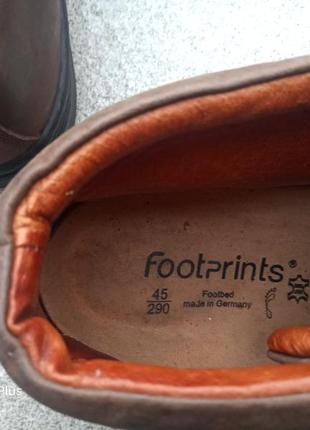 Добротные ботинки из кожи и 44-45 footprints на широкую стопу6 фото